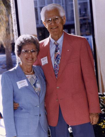 Leona and David Bloom circa 1990